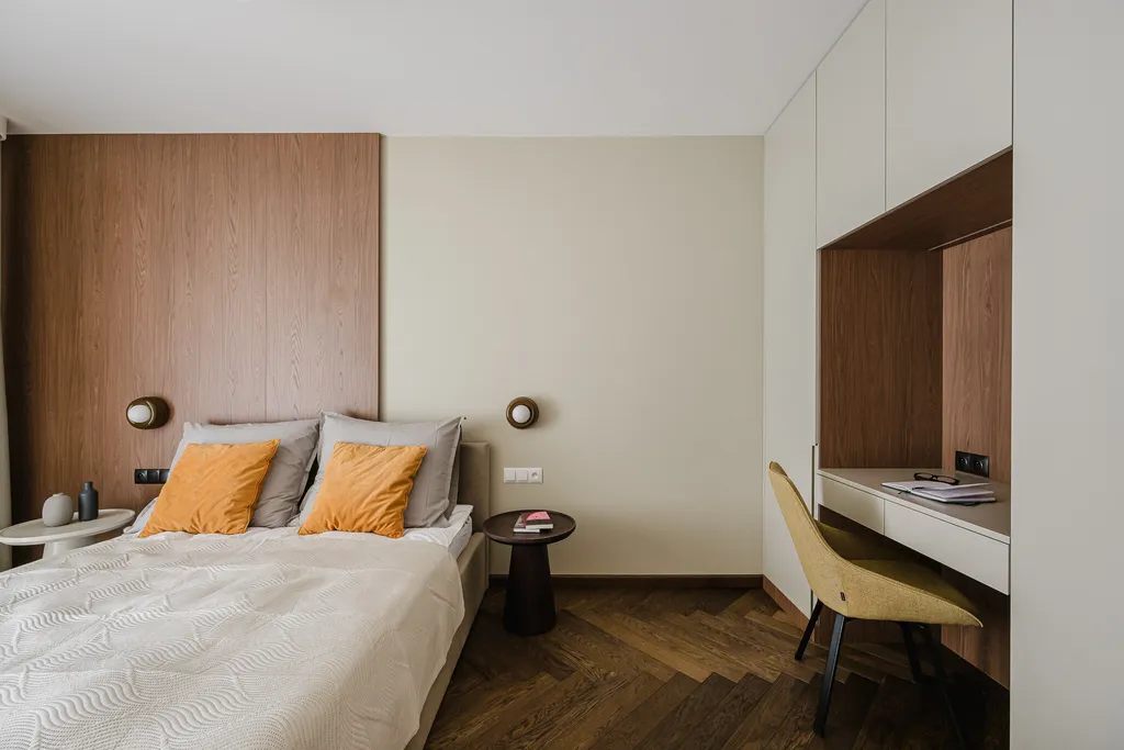 Kadr z apartamentu w klimacie hotelowym