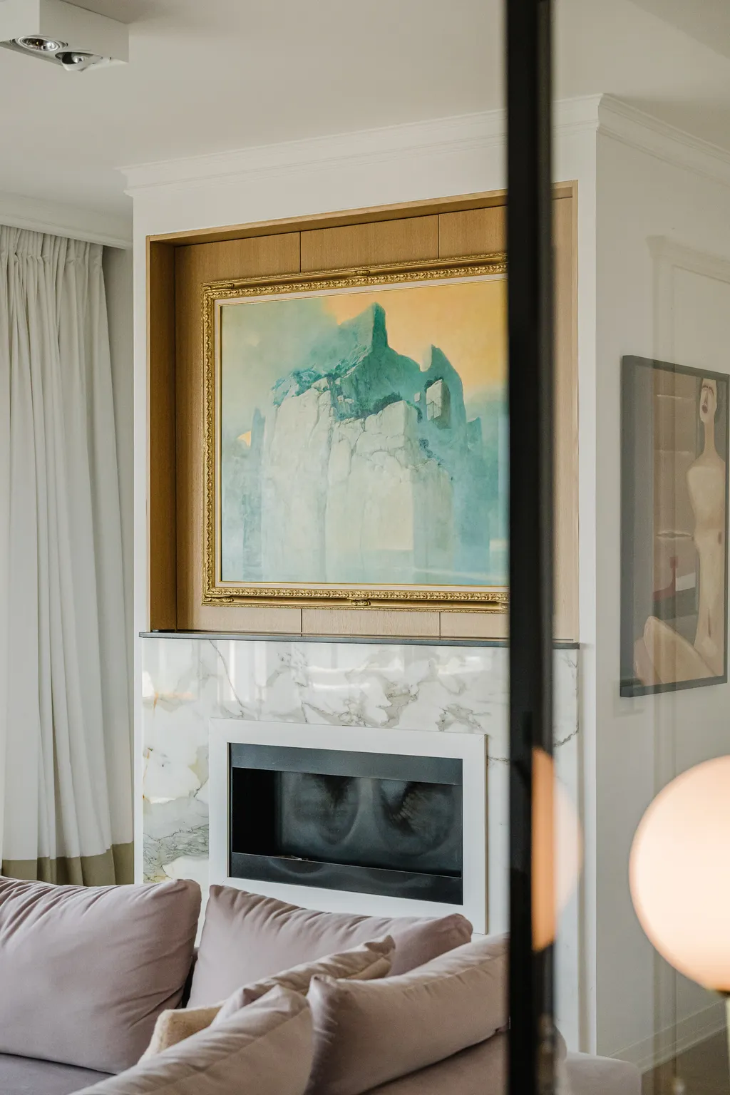 Detal z penthouse’u z tarasem