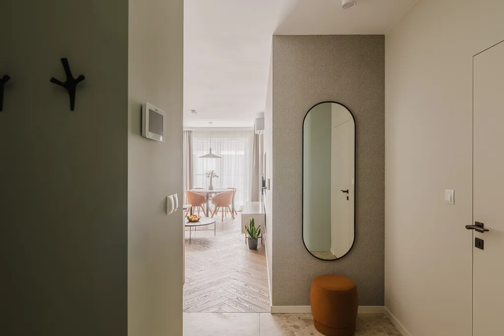 Kadr z apartamentu w klimacie hotelowym