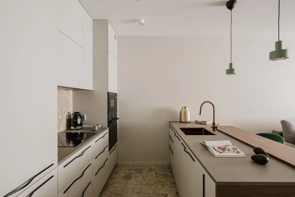 Kadr z apartamentu w klimacie hotelowym