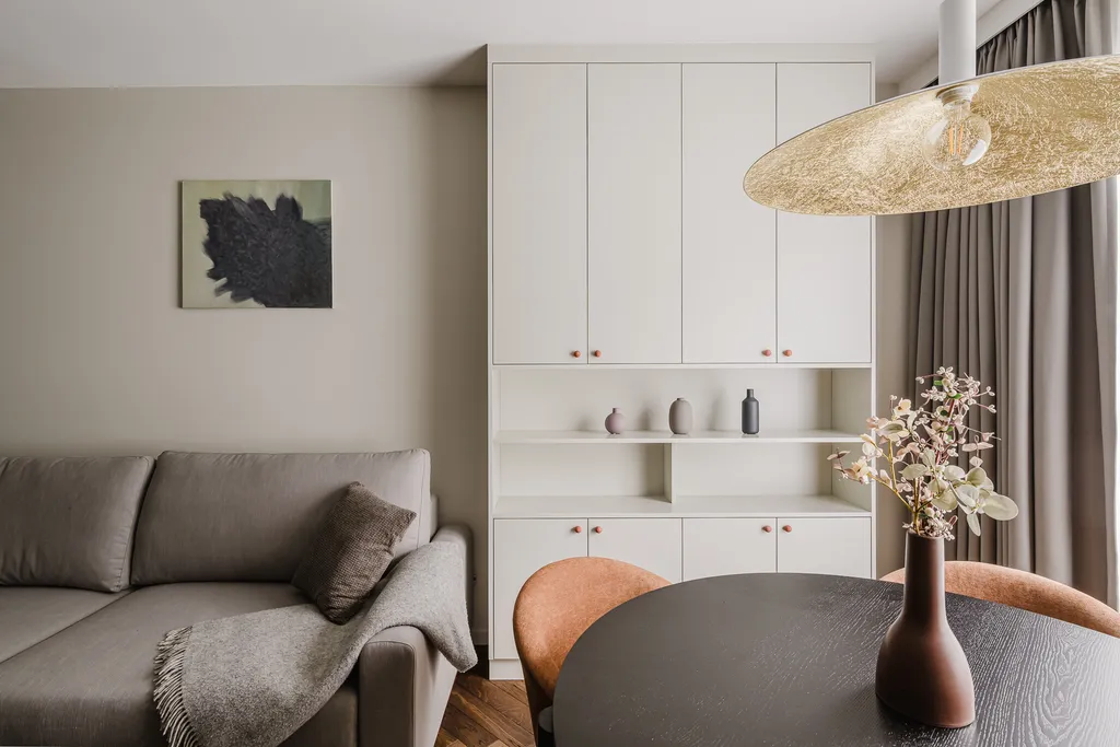 Kadr z apartamentu w klimacie hotelowym